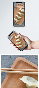 水饺手机壁纸图片