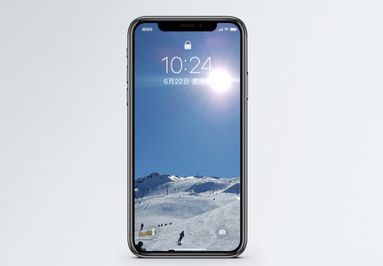 滑雪场手机壁纸高清图片