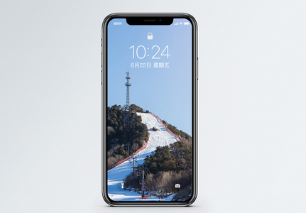 滑雪场手机壁纸图片