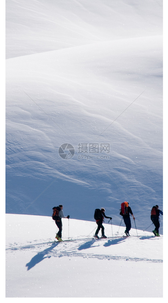 滑雪手机壁纸图片