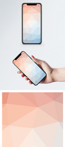 几何拼接手机壁纸图片