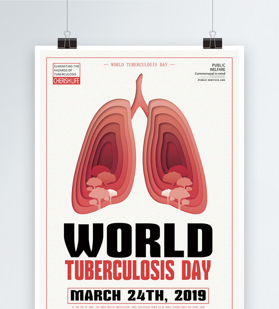 World Tuberculosis Day Poster图片