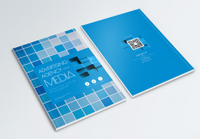 广告传媒公司商务宣传画册封面设计图片