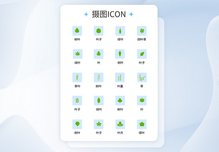 UI设计植物icon图标图片