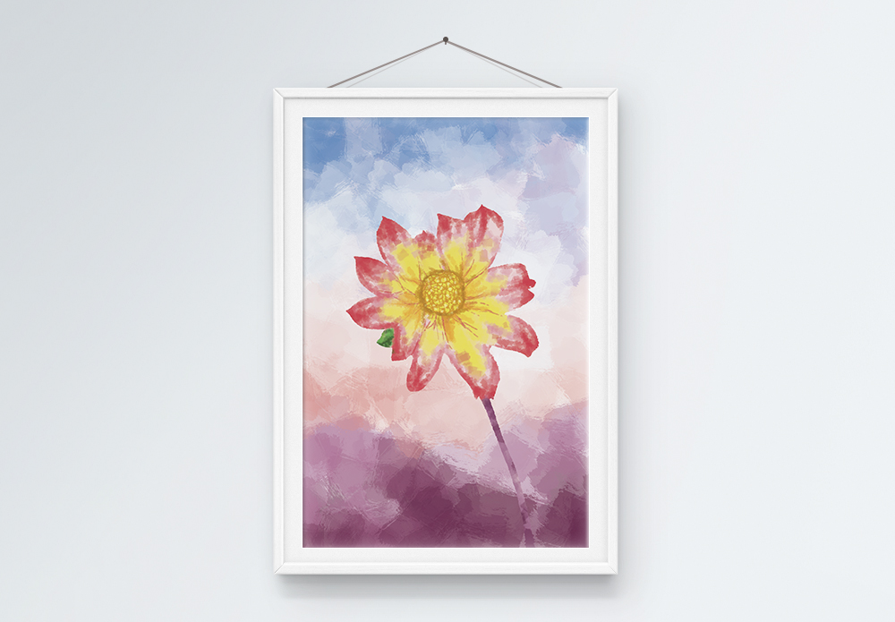 油画花图片 油画花素材 油画花高清图片 摄图网图片下载