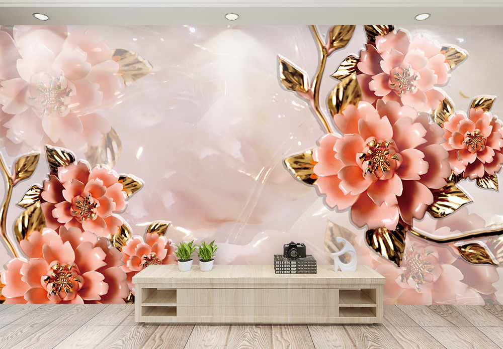 牡丹花背景墙图片 牡丹花背景墙素材 牡丹花背景墙高清图片 摄图网图片下载