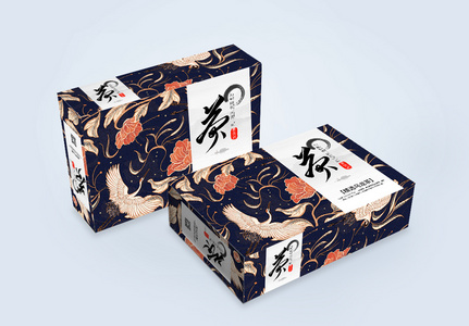 中国风茶叶礼盒设计高清图片