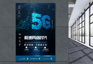 5G网络时代科技海报图片