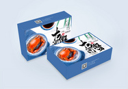 大闸蟹包装盒设计图片