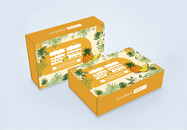 菠萝包装盒设计图片