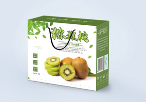 猕猴桃水果包装盒图片