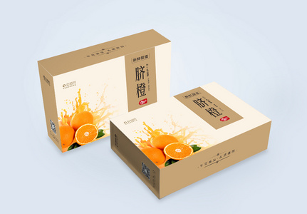 春节年货水果包装礼盒高清图片
