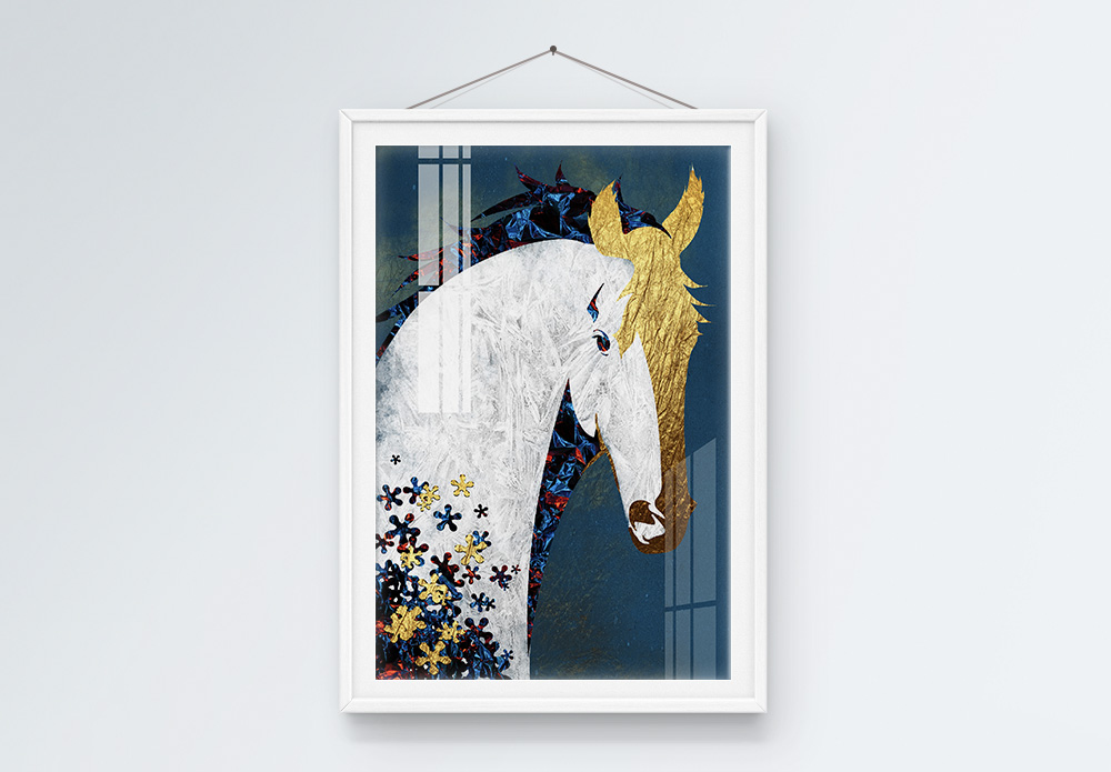 无缝抽象图案海报设计