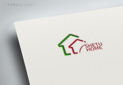 居家生活服务logo设计图片