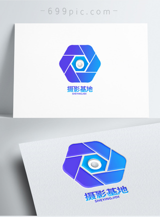 摄影图形logo设计模板