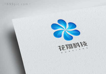 花瓣科技公司logo设计图片