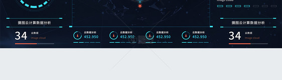 ui设计后台数据可视化web界面图片