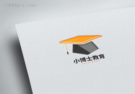 小博士教育logo设计图片