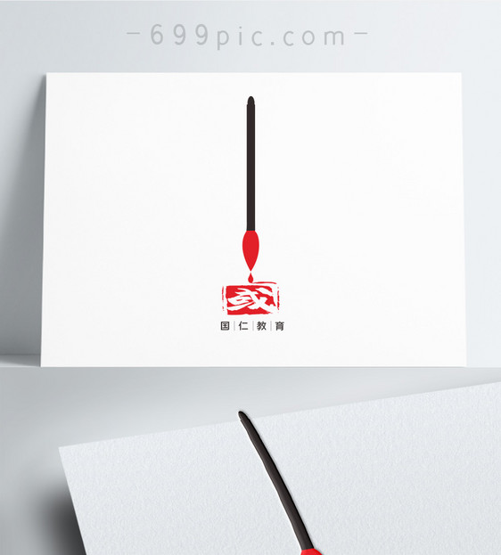 教育机构logo图标设计图片