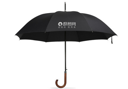 雨伞素材模板伞黑色简约风格样机图片
