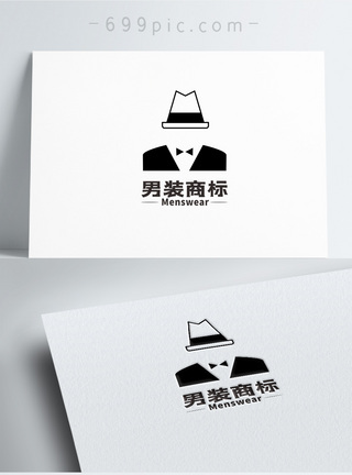 童装图标男装服饰LOGO设计模板