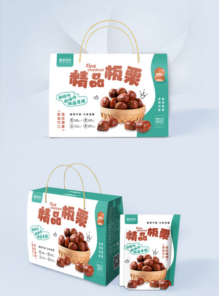 精品板栗食品包装礼盒图片