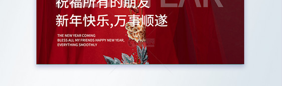 国潮风新年百年摄影图海报图片