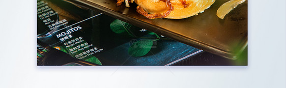 超级巨无霸汉堡美食摄影图海报图片