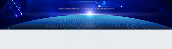 UI设计web界面科技登录页图片