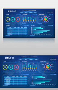 网站数据化可视化系统后台设计图片