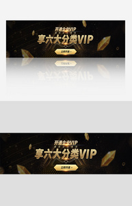 最新网站素材VIPbanner网页模板图片