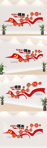 社会主义核心价值观内容文化墙设计图片