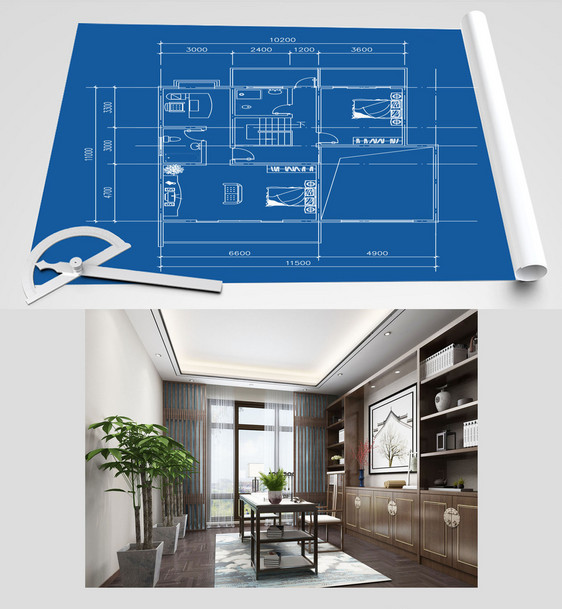 家装户型图别墅空间设计图片