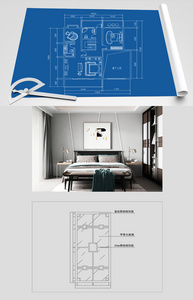 现代家居效果图户型图设计图片