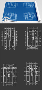 建筑户型图CAD图纸图片