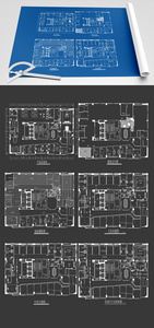 2021年办公空间户型图设计图片