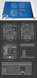 2021年办公空间户型图设计图片