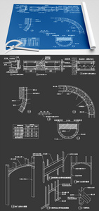 建筑节点CAD图纸素材图片