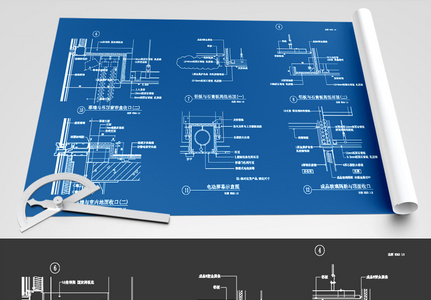 建筑节点CAD图纸素材图片