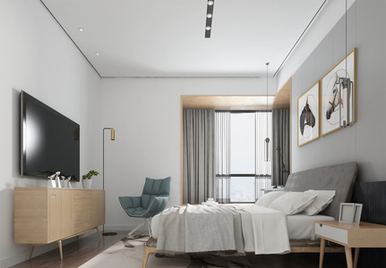 2021年最新北欧卧室家居场景设计图片