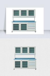 2020年医院用医疗物品放置柜模型图片