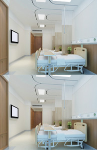 2020年医疗医院病房模型设计图片