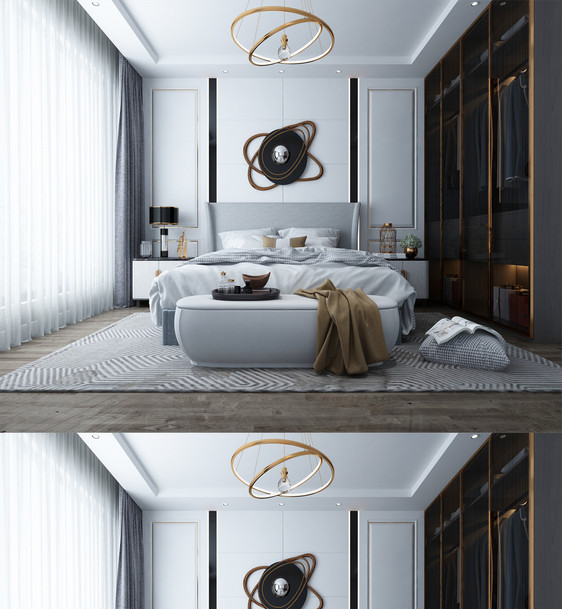 2021年现代家居卧室空间设计图片