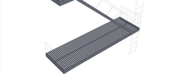 楼梯五金建模SU模型SU矢量图装修矢量图图片