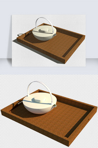 茶具建模SU模型SU矢量图装修矢量图图片