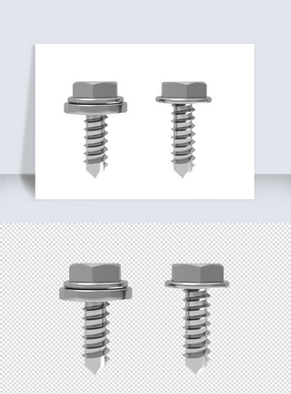 螺丝钉单体模型设计图片