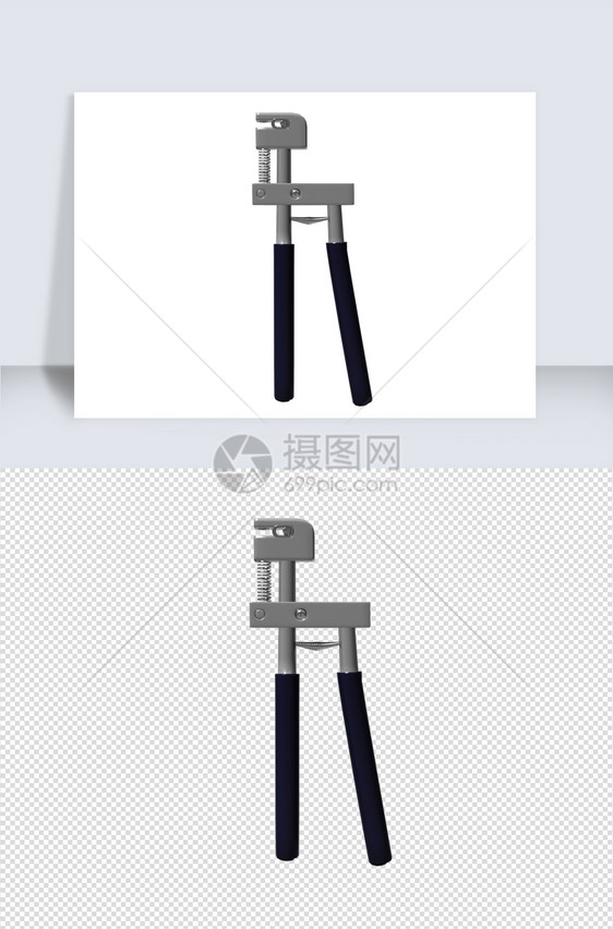 2021年工具五金打孔钳单体模型设计图片