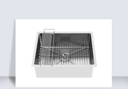 厨房五金洗菜池单体模型设计高清图片