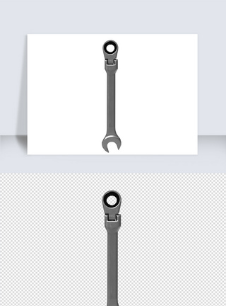 2021年五金工具活络扳手单体模型设计图片