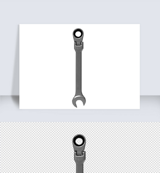 2021年五金工具活络扳手单体模型设计图片